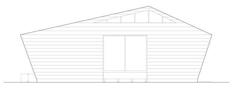 South elevation of Arboleda by Horibe Associates