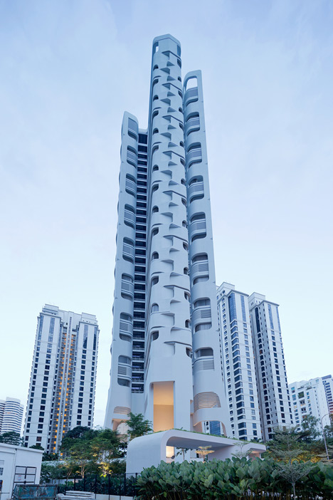 Ardmore Residence skyscraper in Singapore by UNStudio
