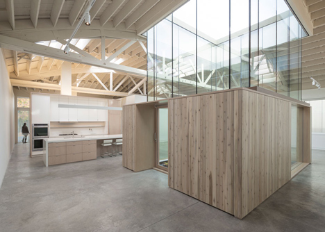 Bowstring Truss House by Works Partnership Architecture