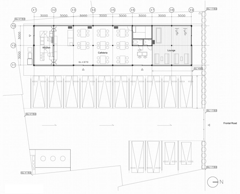 Cafeteria in Ushimado by Niji Architects