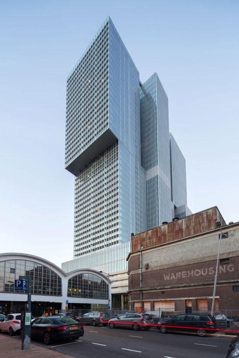 OMA completes De Rotterdam "vertical city" complex