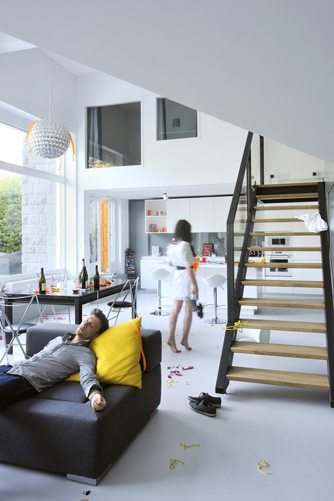 Garden flat in Lyon by Danke Architectes
