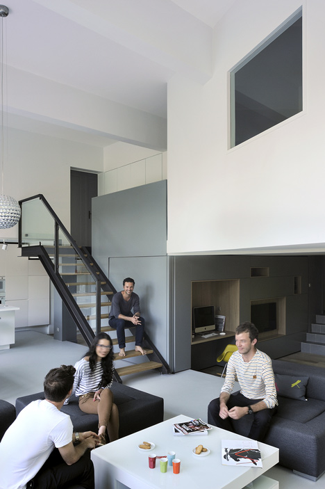 Garden flat in Lyon by Danke Architectes