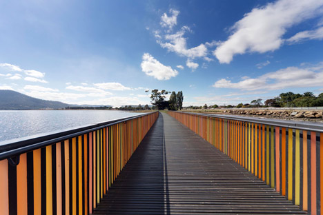 GASP! by Room 11 is a sequence of riverside pavilions and boardwalks