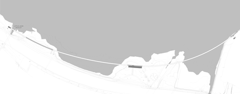 GASP! by Room 11 is a sequence of riverside pavilions and boardwalks