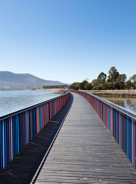 GASP! by Room 11 is a sequence of riverside pavilions and boardwalks