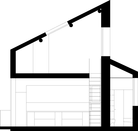 House with an iron staircase by Roberto Murgia and Valentina Ravara