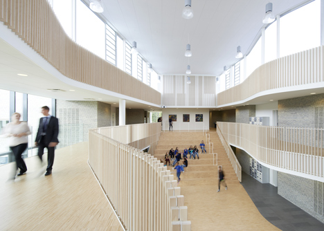International School Ikast-Brande by C.F. Møller
