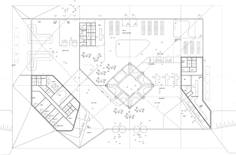 Site plan of Kutaisi Internatioinal Airport by UNStudio