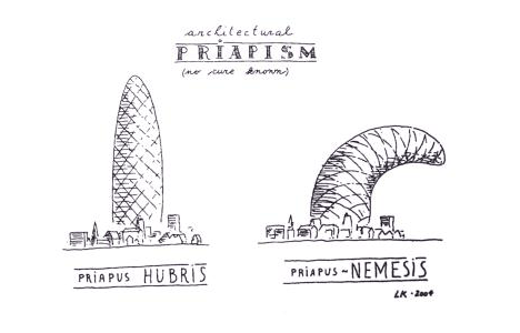 Architectural priapism by Leon Krier