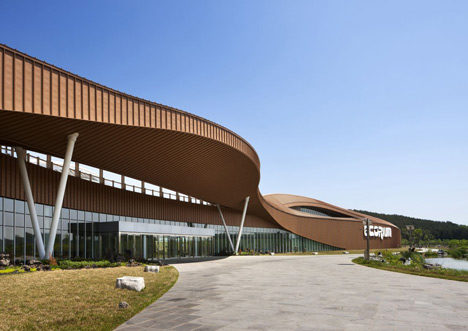 National Ecology Center botanic greenhouses by Grimshaw and Samoo