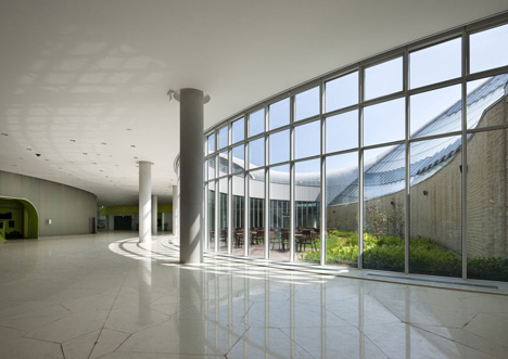 National Ecology Center botanic greenhouses by Grimshaw and Samoo