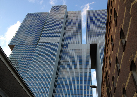 OMA completes De Rotterdam building