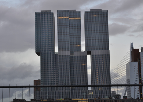 OMA completes De Rotterdam building