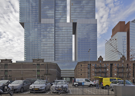 OMA completes De Rotterdam building