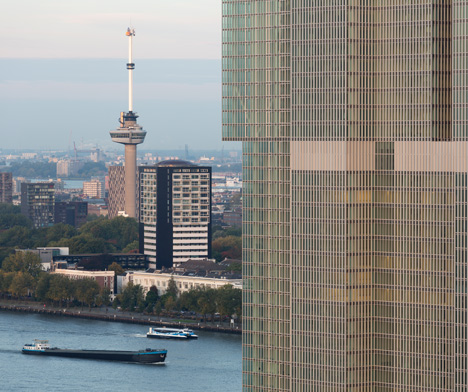 OMA completes De Rotterdam building