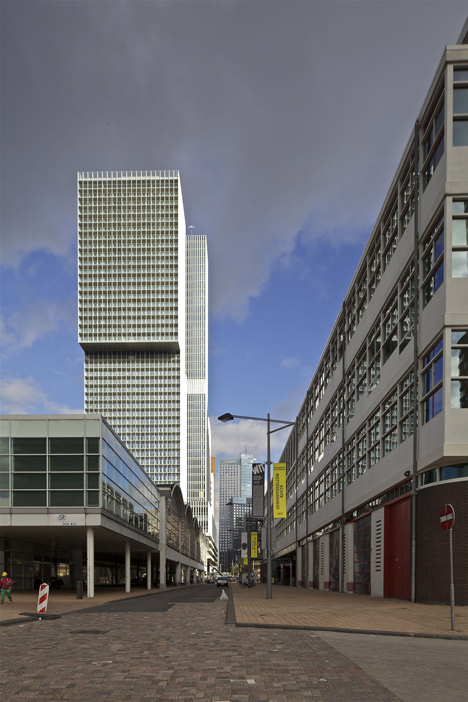 OMA completes De Rotterdam building