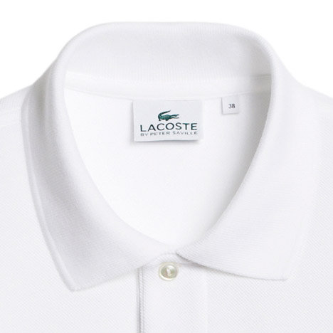 Peter Saville holiday collector polo shirts for Lacoste