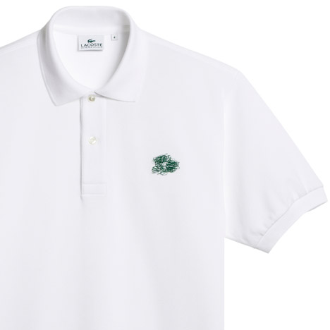 Peter Saville holiday collector polo shirts for Lacoste