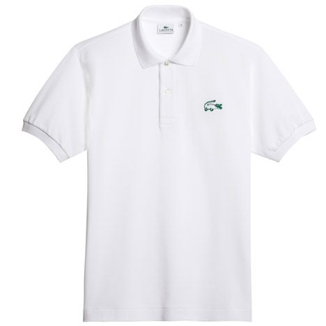 Peter Saville holiday collector polo shirts for Lacoste