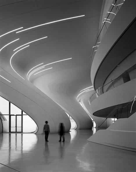 Heydar Aliyev Centre by Zaha Hadid photographed by Hélène Binet