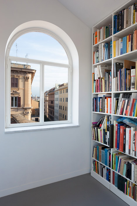 Renovated apartment in Rome by Scape