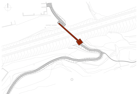 Sant Pere Sacarrera corten steel Footbridge by Alfa Polaris SL_dezeen_18
