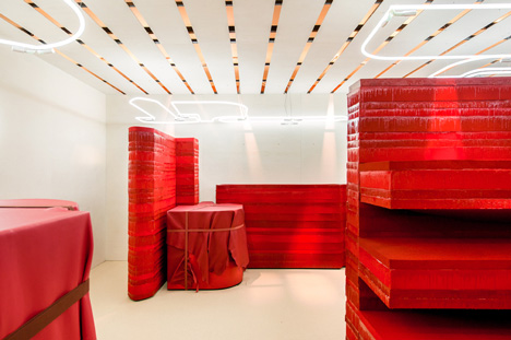 Studio Toogood installation for Hermes Petit h