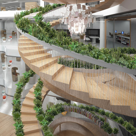 The Living Staircase by Paul Cocksedge