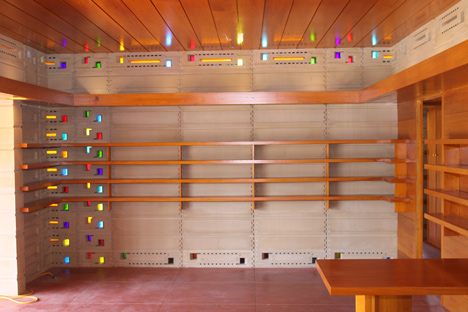 Unbuilt Frank Lloyd Wright house realised 74 years after it was designed