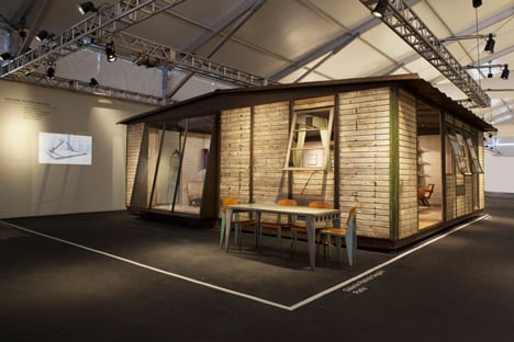 8x8 Demountable House 1945 by Jean Prouve Galerie Patrick Seguin
