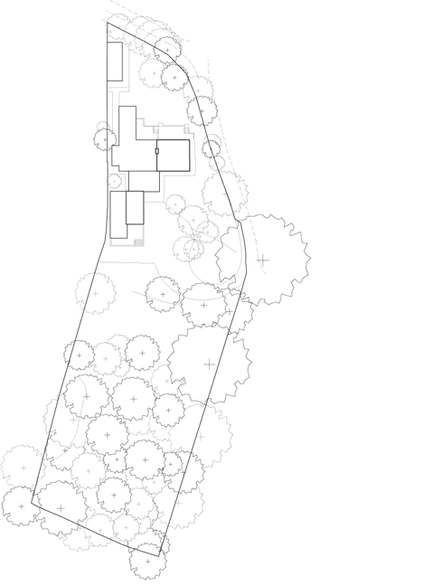Aperture in the Woods, High Bois Lane by Takero Shimazaki and Charlie Luxton