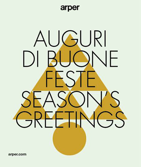 Arper christmas card