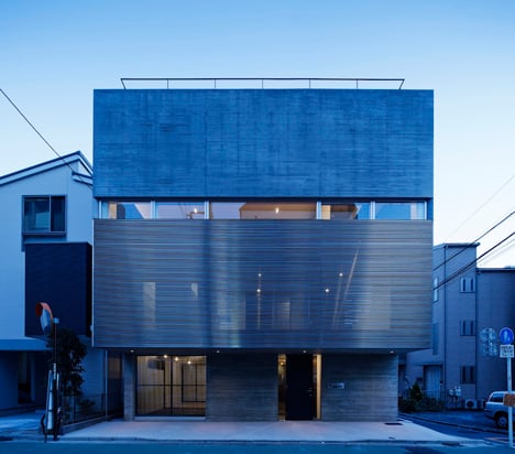 Concrete house named Calm by Apollo Architects & Associates