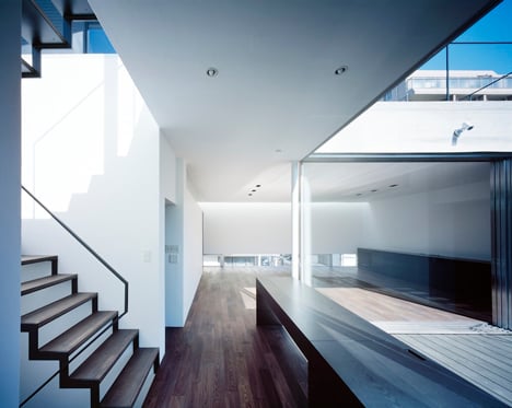Concrete house named Calm by Apollo Architects & Associates