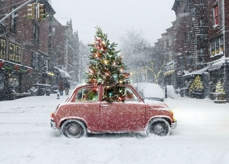 Cy Peys christmas card