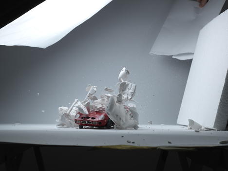 Disintegrating and Hatch cars by Fabien Ofner