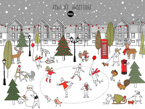 HTA Design LLP christmas card