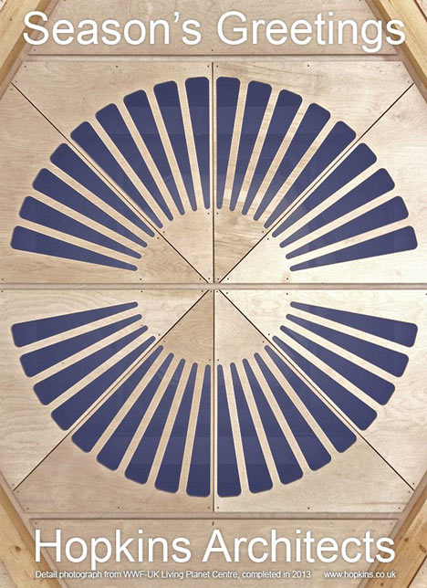 Hopkins Architects christmas card