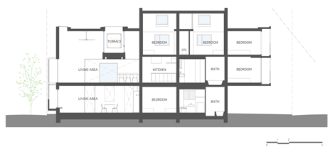 House at Minamikarasuyama by atelier HAKO architects