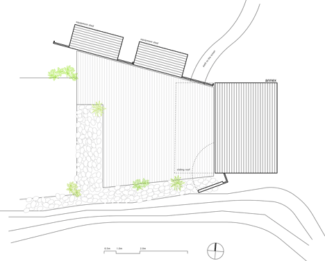Hustadvika Tools, annex and tool shed by Rever & Drage Architects