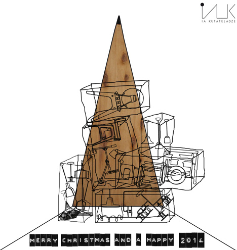 La Kutateladze Design christmas card