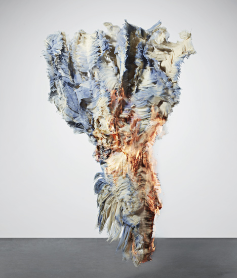 Ink and materials that change colour according to climate by Lauren Bowker