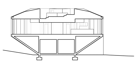 Round House by Johnston Marklee for Solo Houses