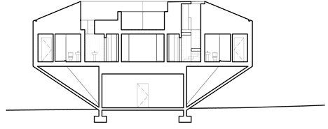 Round House by Johnston Marklee for Solo Houses