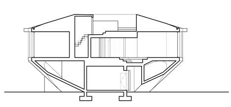Round House by Johnston Marklee for Solo Houses