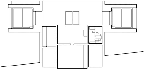 Elevation one of Pezo von Ellrichshausen's Casa Pezo is first of 12 architect-designed dream houses