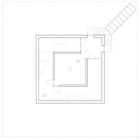Ground floor plan of Pezo von Ellrichshausen's Casa Pezo is first of 12 architect-designed dream houses