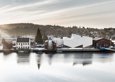 COBE and Transform complete the zigzagging Porsgrunn Maritime Museum