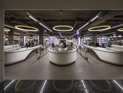 Spar supermarket in Budapest by LAB5 architects